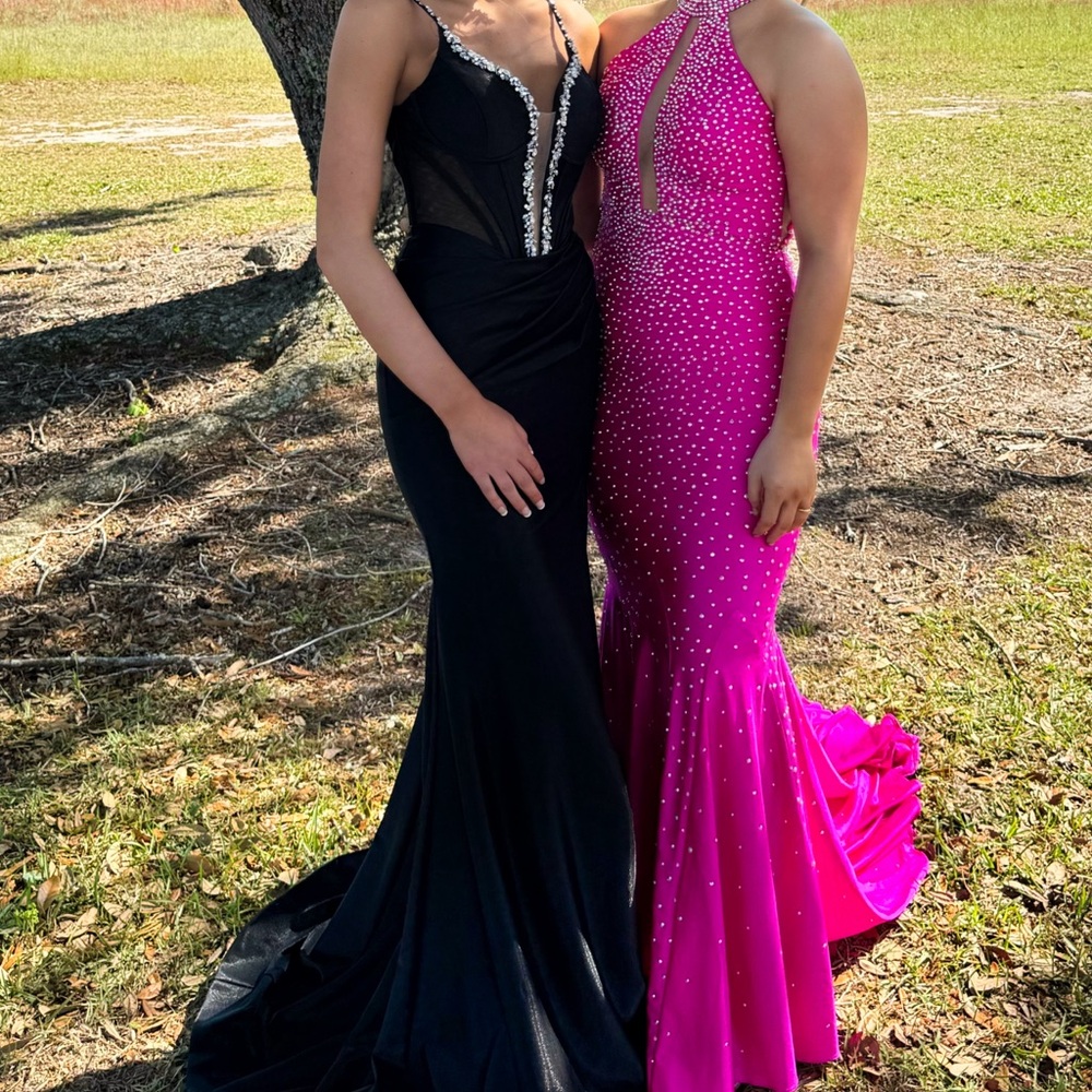 Elegant Black Evening Gown